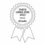 Valgele veinile Savian Pinot Grigio DOC Venezia antud auhind - TARTU linna vein 2023.