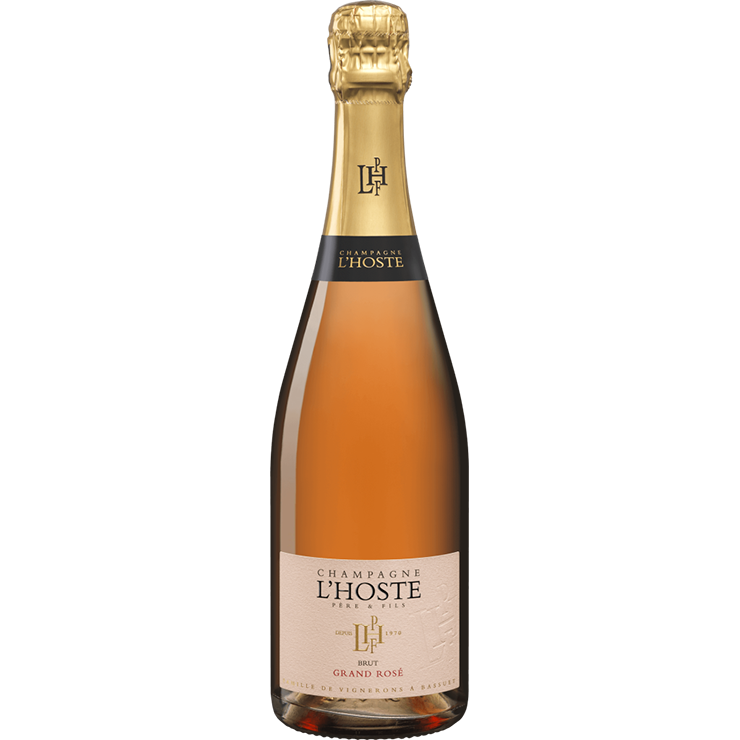L`Hoste Grand Rose L`Hoste Champagne Grand Rosè Brut - Image 1